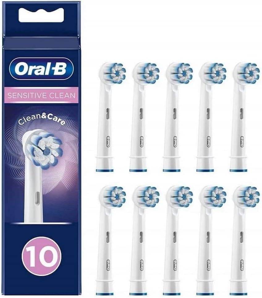 سری یدک مسواک Oral-B Sensitive Clean با الیاف فوقباریک، 8 عدد سری یدک مسواک Oral-B Sensitive Clean با الیاف فوقباریک، 8 عدد