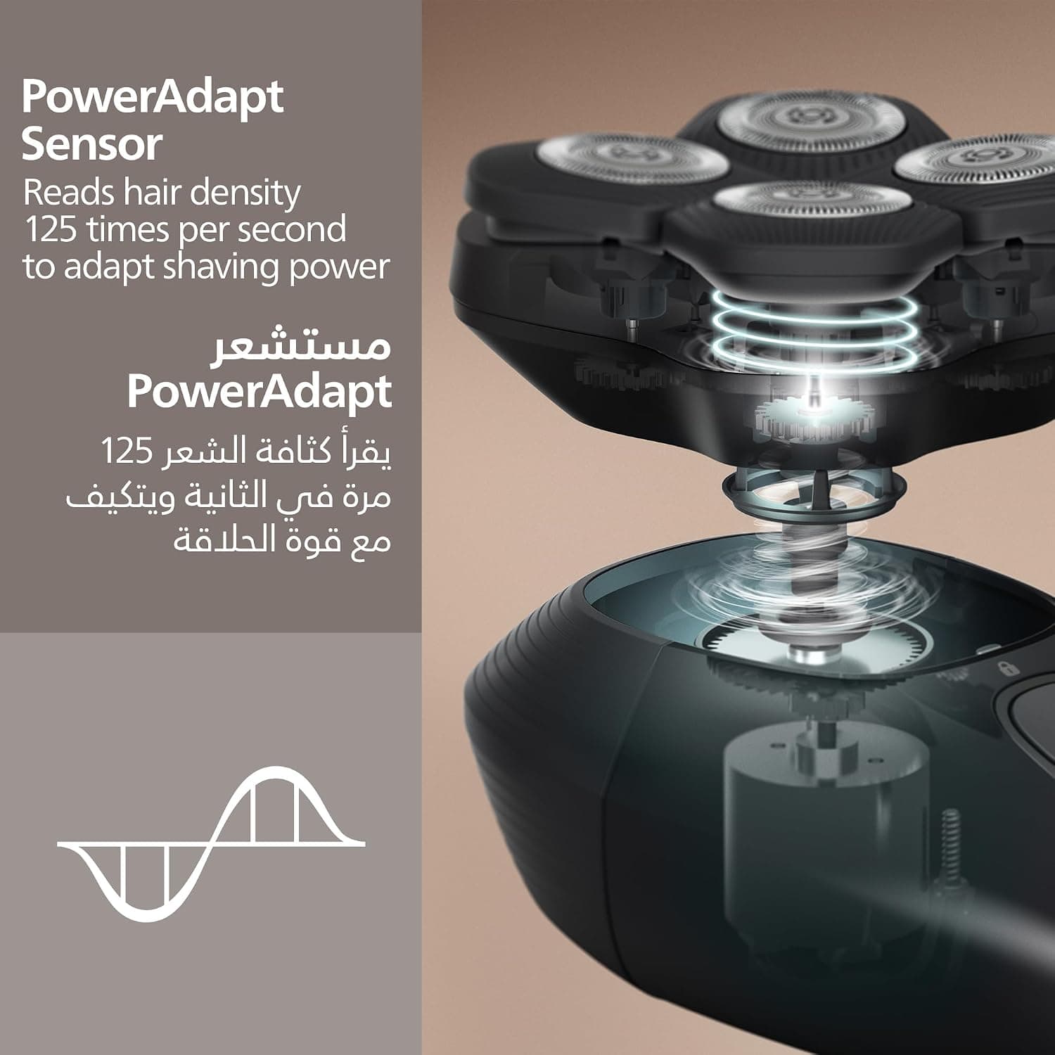 ماشین اصلاح سر PHILIPS سری Pro 5000 با تیغههای ComfortCut مدل HS5980/15 ماشین اصلاح سر PHILIPS سری Pro 5000 با تیغههای ComfortCut مدل HS5980/15