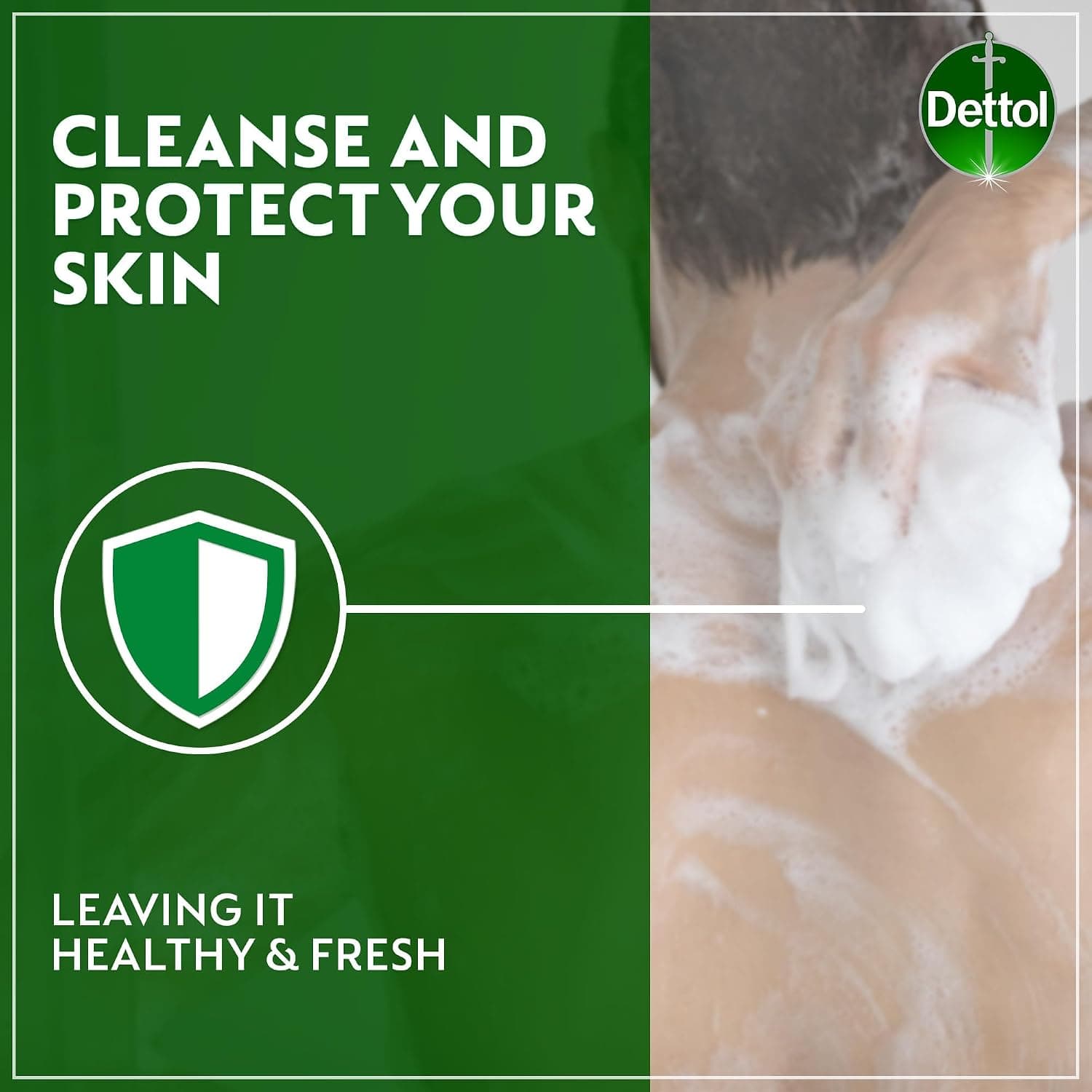 صابون حمام Dettol با رایحه اسطوخودوس و مشک سفید، مناسب پوست حساس، 120g × 4 صابون حمام Dettol با رایحه اسطوخودوس و مشک سفید، مناسب پوست حساس، 120g × 4