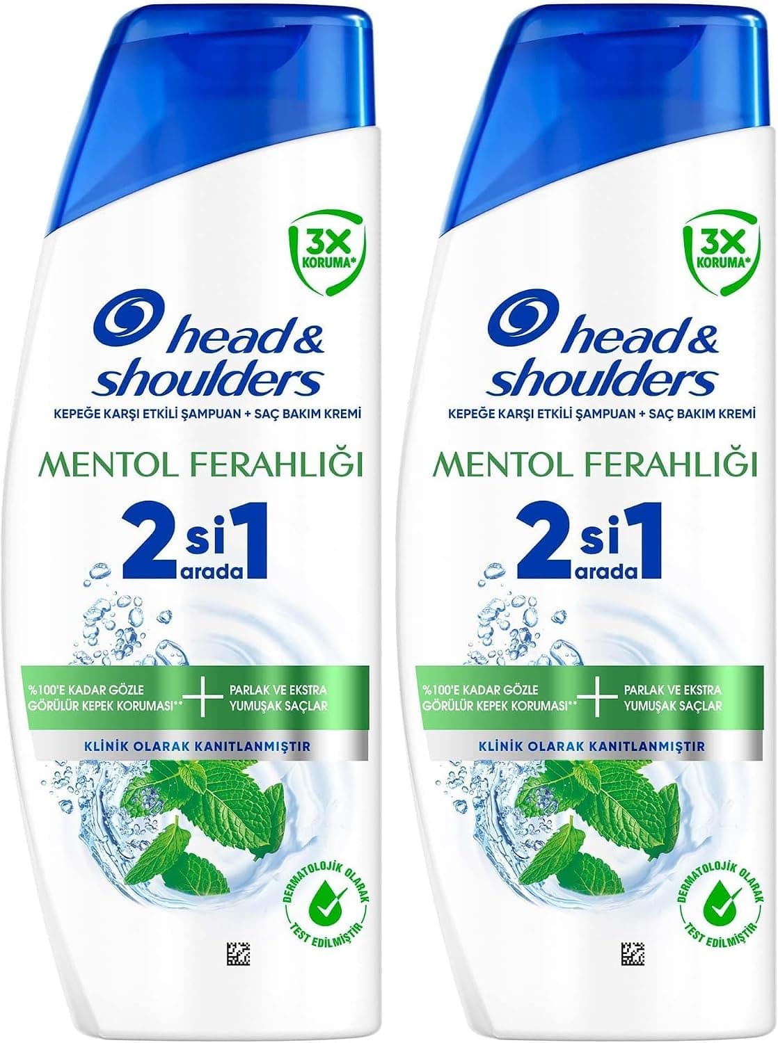 شامپو ضد شوره Head & Shoulders طراوت منتول 2 در 1 300ml شامپو ضد شوره Head & Shoulders طراوت منتول 2 در 1 300ml