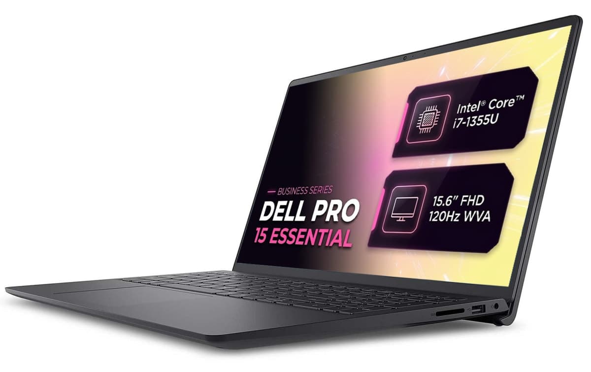 لپتاپ Dell Pro 15 Essential Intel Core i7-1355U 16GB 1TB SSD FHD مدل PV15250_RPLU_008 009 لپتاپ Dell Pro 15 Essential Intel Core i7-1355U 16GB 1TB SSD FHD مدل PV15250_RPLU_008 009