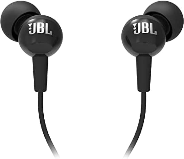 هدفون درونگوشی JBL با میکروفون مدل C100SI مشکی هدفون درونگوشی JBL با میکروفون مدل C100SI مشکی