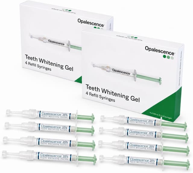 ژل سفیدکننده دندان Opalescence با طعم نعنایی مدل PF 35% (2 Tubes با 4 Syringes) ژل سفیدکننده دندان Opalescence با طعم نعنایی مدل PF 35% (2 Tubes با 4 Syringes)