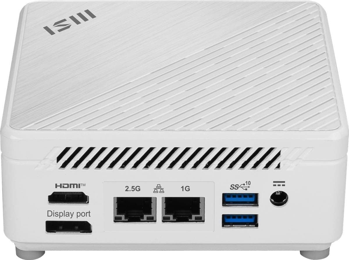 کامپیوتر مینی MSI سفید مدل CUBI 5 1M-497EU Core 5 120U 16GB DDR5 کامپیوتر مینی MSI سفید مدل CUBI 5 1M-497EU Core 5 120U 16GB DDR5