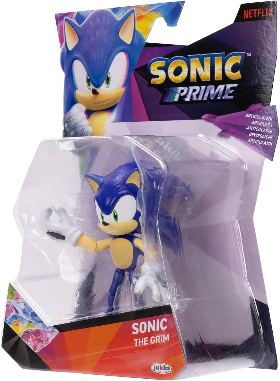 اکشن فیگور JAKKS Pacific مدل SONIC THE HEDGEHOG Prime - Grim، 5-inch با 13 مفصل حرکتی اکشن فیگور JAKKS Pacific مدل SONIC THE HEDGEHOG Prime - Grim، 5-inch با 13 مفصل حرکتی