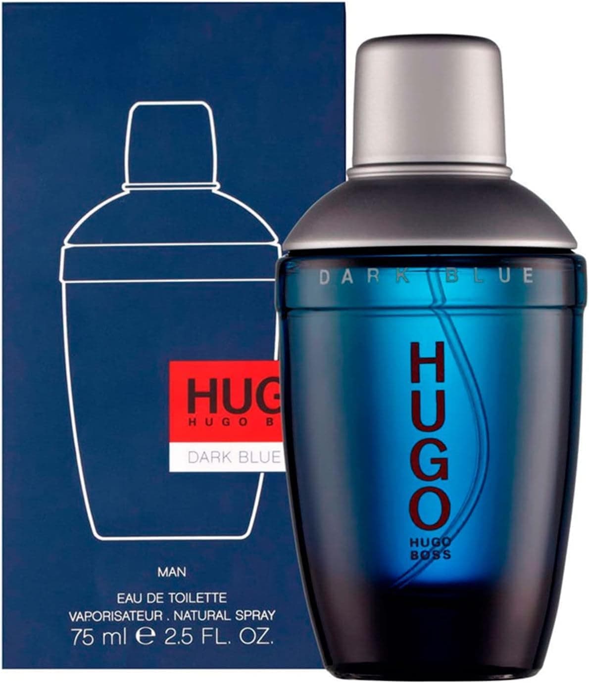 ادوتویلت Hugo Boss آبی تیره 75 ml ادوتویلت Hugo Boss آبی تیره 75 ml