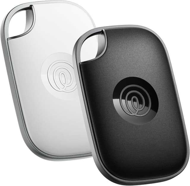ردیاب بلوتوثی Life360 Pro برای کلید و وسایل، سازگار با iOS و Android، 2-Pack (مشکی/سفید) ردیاب بلوتوثی Life360 Pro برای کلید و وسایل، سازگار با iOS و Android، 2-Pack (مشکی/سفید)