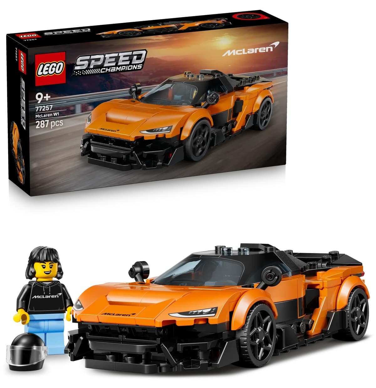 لگو Speed Champions McLaren W1 سوپرکار مدل 77257 با 287 قطعه لگو Speed Champions McLaren W1 سوپرکار مدل 77257 با 287 قطعه