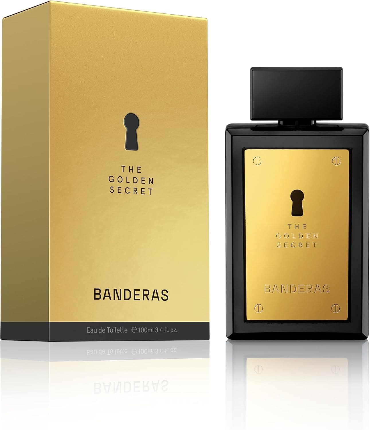 ادو تویلت مردانه Antonio Banderas The Golden Secret مدل 100 ml ادو تویلت مردانه Antonio Banderas The Golden Secret مدل 100 ml