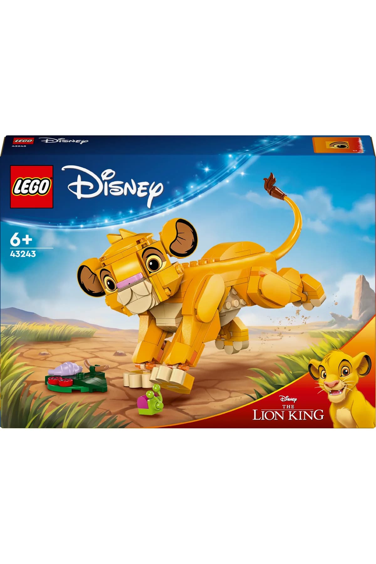ست ساختنی کودکان 6+ لگو Disney با شخصیت سیمبا از شیرشاه مدل 43243 (222P) ست ساختنی کودکان 6+ لگو Disney با شخصیت سیمبا از شیرشاه مدل 43243 (222P)