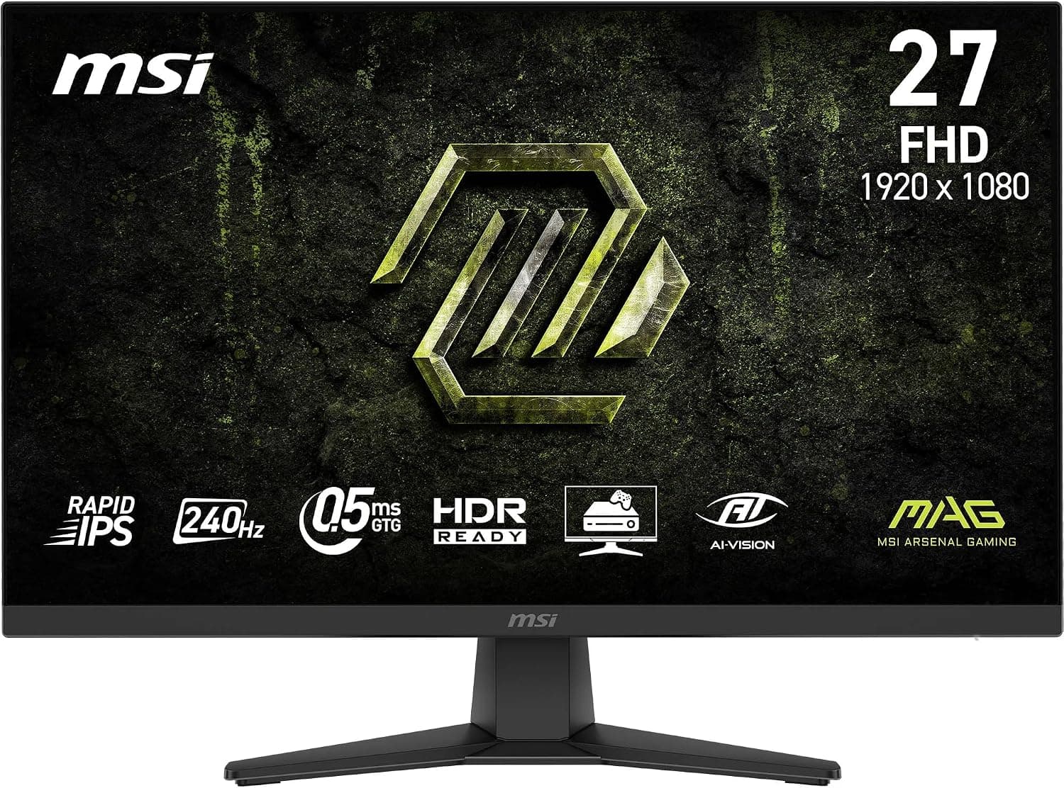مانیتور گیمینگ MSI 27 اینچ مدل MAG 272F X24 با پنل Rapid IPS و نرخ 240Hz مانیتور گیمینگ MSI 27 اینچ مدل MAG 272F X24 با پنل Rapid IPS و نرخ 240Hz