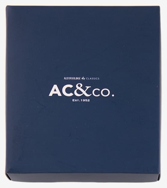 کیف پول مردانه AC&Co / Altınyıldız Classics سرمهای جعبهدار با جای پول کیف پول مردانه AC&Co / Altınyıldız Classics سرمهای جعبهدار با جای پول