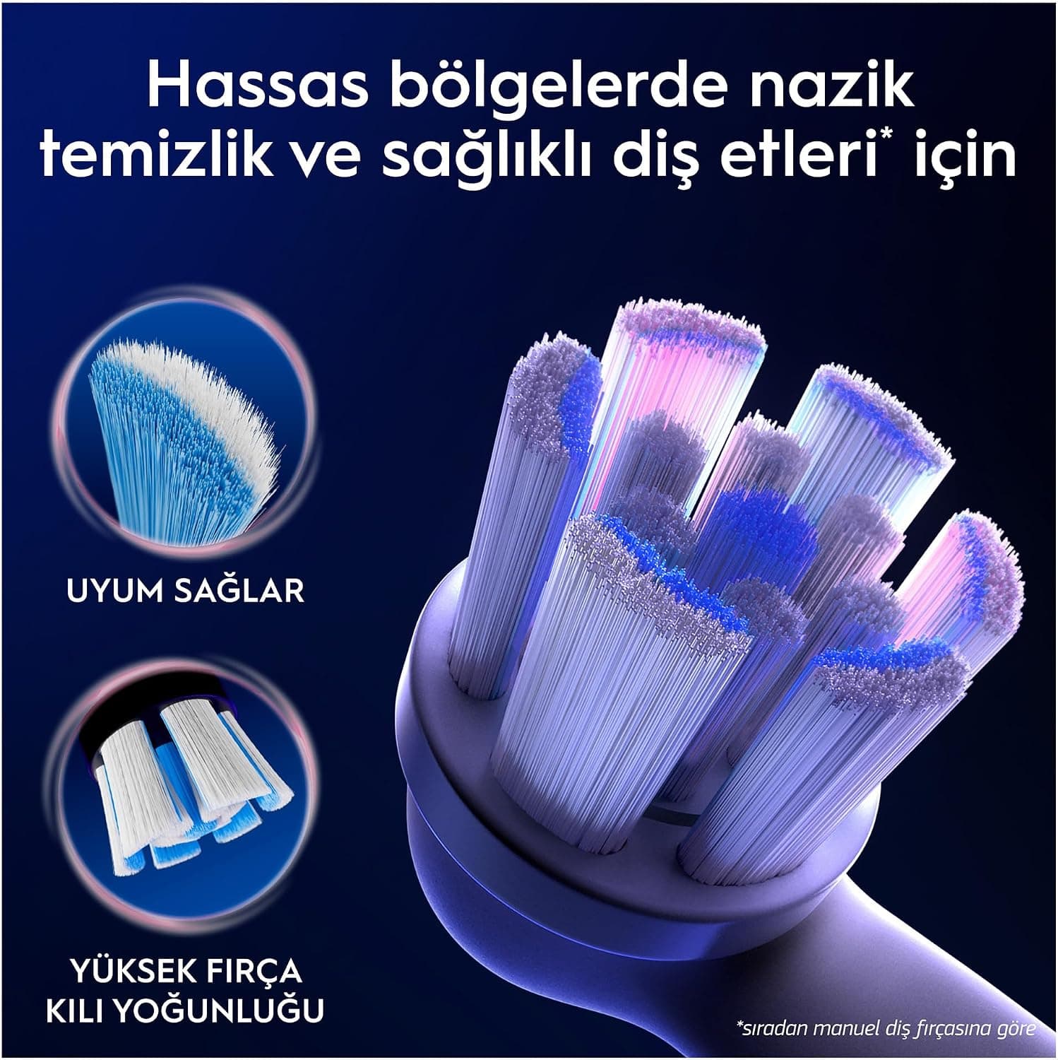سری یدکی مسواک Oral-B مدل iO Gentle Care سفید 4 عدد سری یدکی مسواک Oral-B مدل iO Gentle Care سفید 4 عدد