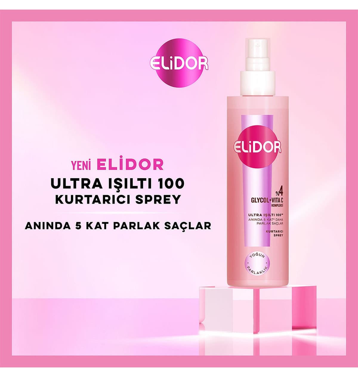 اسپری ترمیمکننده مو Elidor Ultra با براقیت و درخشندگی شدید 200 ml x2 اسپری ترمیمکننده مو Elidor Ultra با براقیت و درخشندگی شدید 200 ml x2