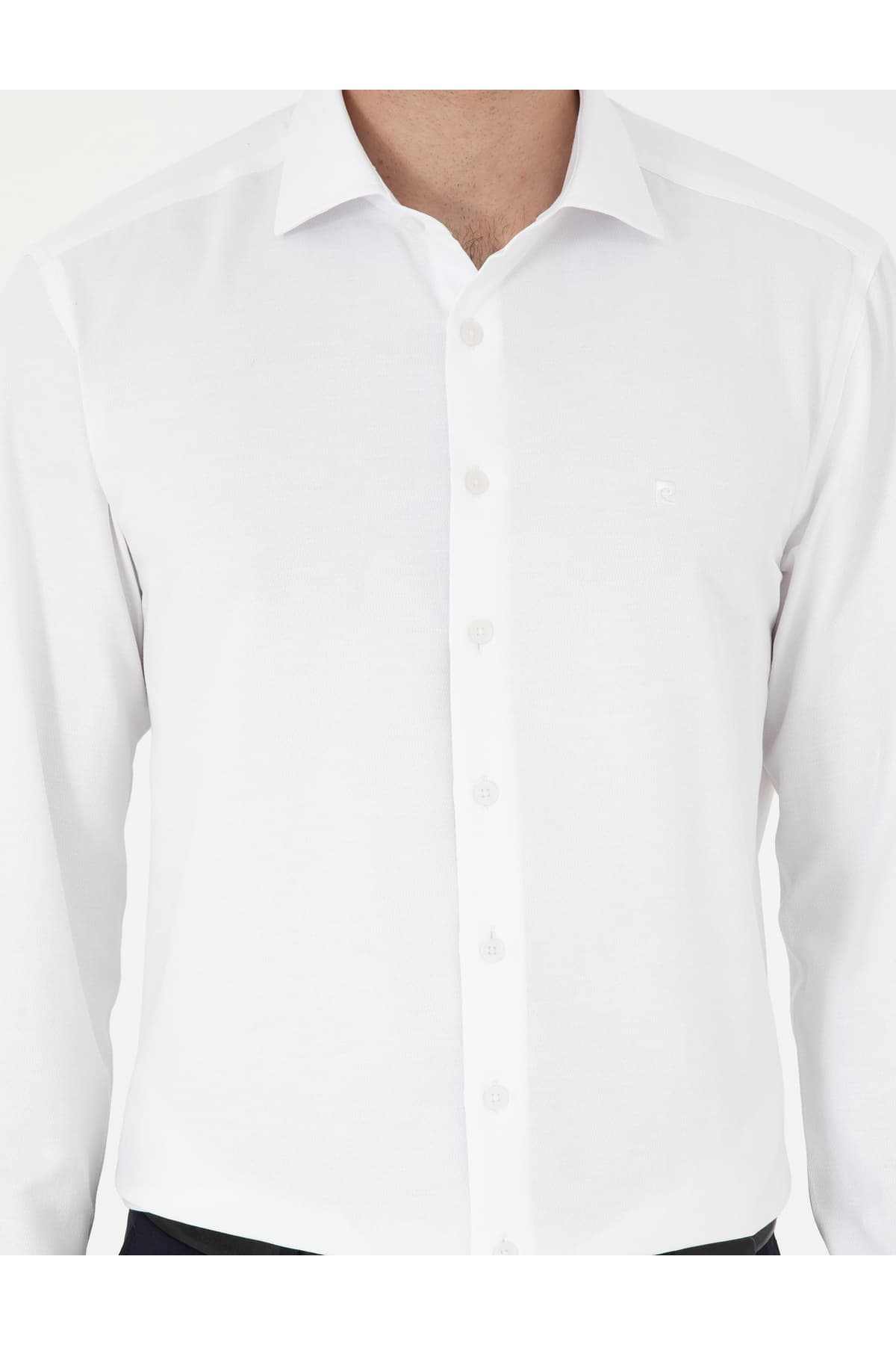 پیراهن مردانه Pierre Cardin فیت اسلیم سفید جاکارد آستین بلند مدل 50296573-VR013 پیراهن مردانه Pierre Cardin فیت اسلیم سفید جاکارد آستین بلند مدل 50296573-VR013