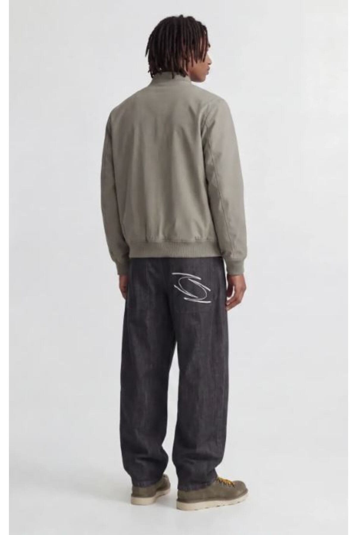کت بامبر مردانه Jack & Jones خاکی مدل JPRBLAJOSH 12301234 کت بامبر مردانه Jack & Jones خاکی مدل JPRBLAJOSH 12301234