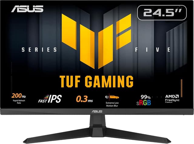مانیتور گیمینگ ASUS TUF Gaming 24 اینچ 1080p 200Hz Fast IPS مدل VG259Q5A مانیتور گیمینگ ASUS TUF Gaming 24 اینچ 1080p 200Hz Fast IPS مدل VG259Q5A
