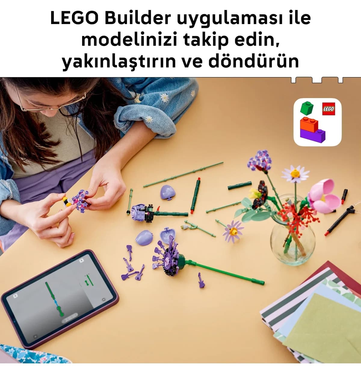 لگو Botanicals دسته گل Olivia Rodrigo مدل 11507 با 400 قطعه لگو Botanicals دسته گل Olivia Rodrigo مدل 11507 با 400 قطعه