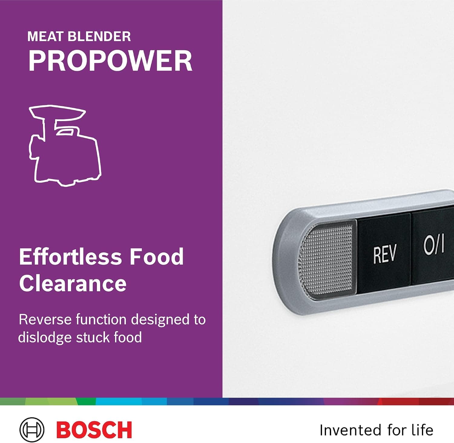 چرخ گوشت Bosch ProPower سفید 1800W مدل MFW66020GB چرخ گوشت Bosch ProPower سفید 1800W مدل MFW66020GB
