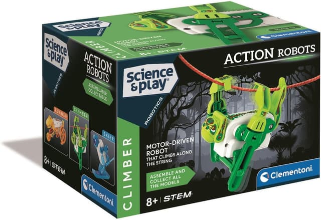 آزمایشگاه رباتیک Clementoni مدل Action Robots Climber آزمایشگاه رباتیک Clementoni مدل Action Robots Climber