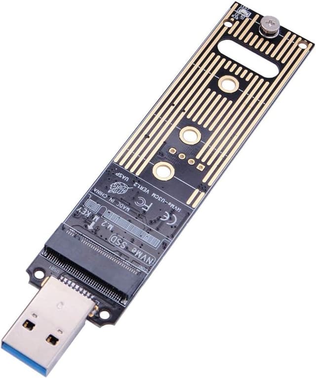 آداپتور SSD M.2 NVME به USB 3.1 KBR، M-Key، Gen 2، 10 Gbps آداپتور SSD M.2 NVME به USB 3.1 KBR، M-Key، Gen 2، 10 Gbps