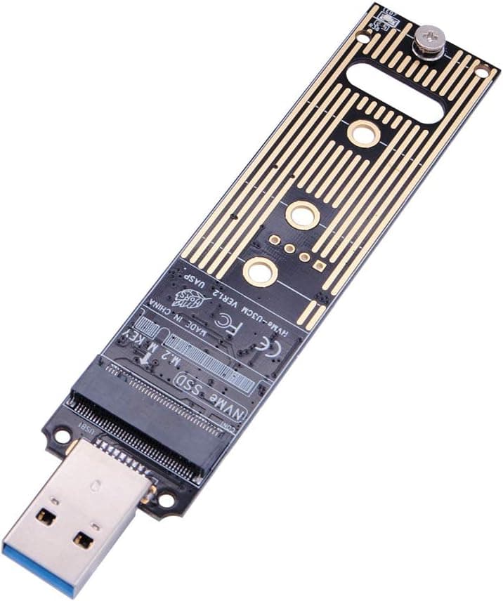 آداپتور SSD M.2 NVME به USB 3.1 KBR، M-Key، Gen 2، 10 Gbps آداپتور SSD M.2 NVME به USB 3.1 KBR، M-Key، Gen 2، 10 Gbps