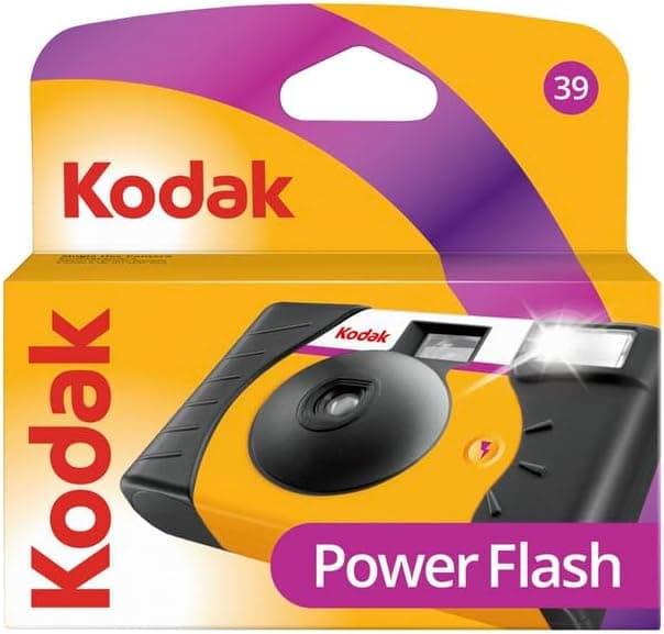 دوربین یکبارمصرف KODAK با فلاش داخلی، 39 نوردهی، فیلم رنگی 24mm ISO 800 مدل FunSaver 39 دوربین یکبارمصرف KODAK با فلاش داخلی، 39 نوردهی، فیلم رنگی 24mm ISO 800 مدل FunSaver 39