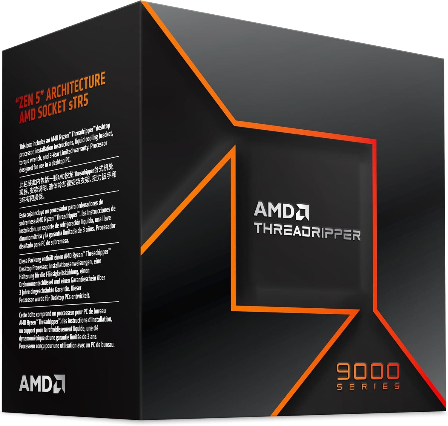 پردازنده AMD Ryzen Threadripper مدل 9960X پردازنده AMD Ryzen Threadripper مدل 9960X