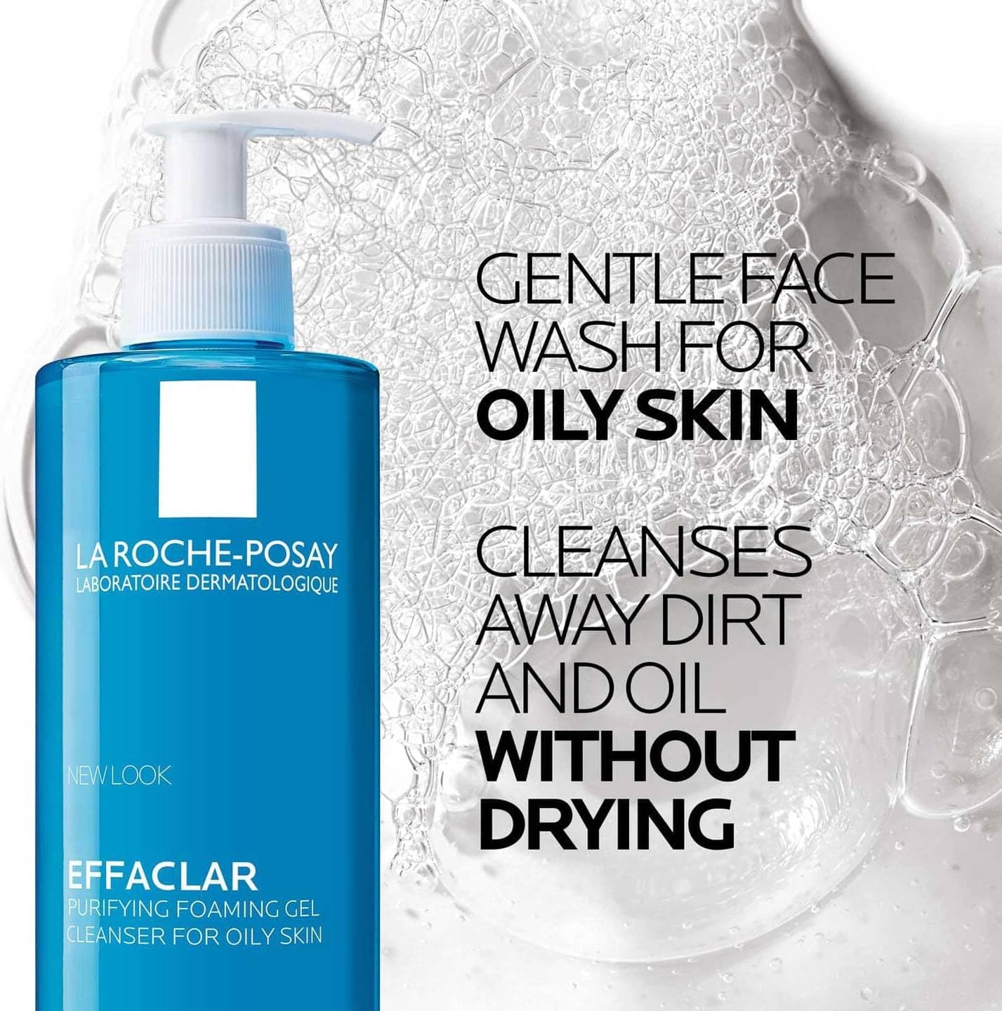 ژل پاککننده پوست چرب و حساس La Roche Posay Effaclar 400ml ژل پاککننده پوست چرب و حساس La Roche Posay Effaclar 400ml