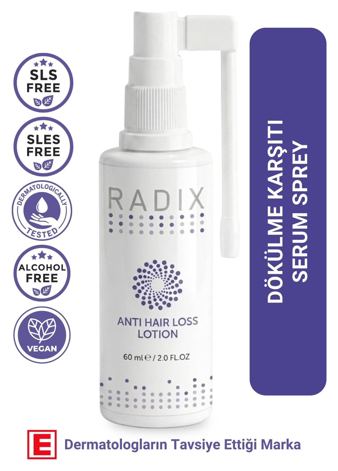 سرم اسپری ضد ریزش مو Radix حاوی %5 Procapil مدل 60ML سرم اسپری ضد ریزش مو Radix حاوی %5 Procapil مدل 60ML