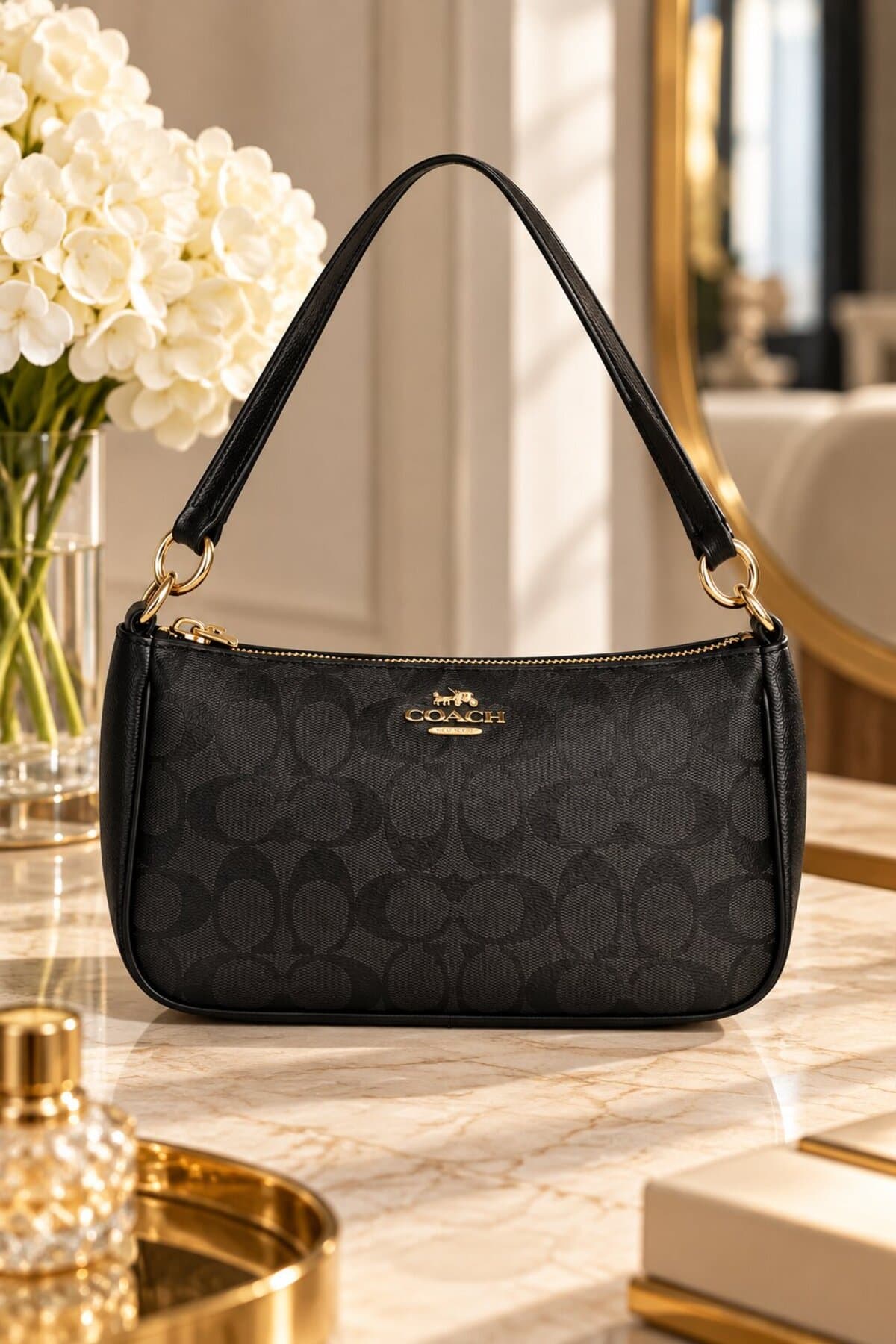 کیف دوشی زنانه Coach مدل F58321 کیف دوشی زنانه Coach مدل F58321