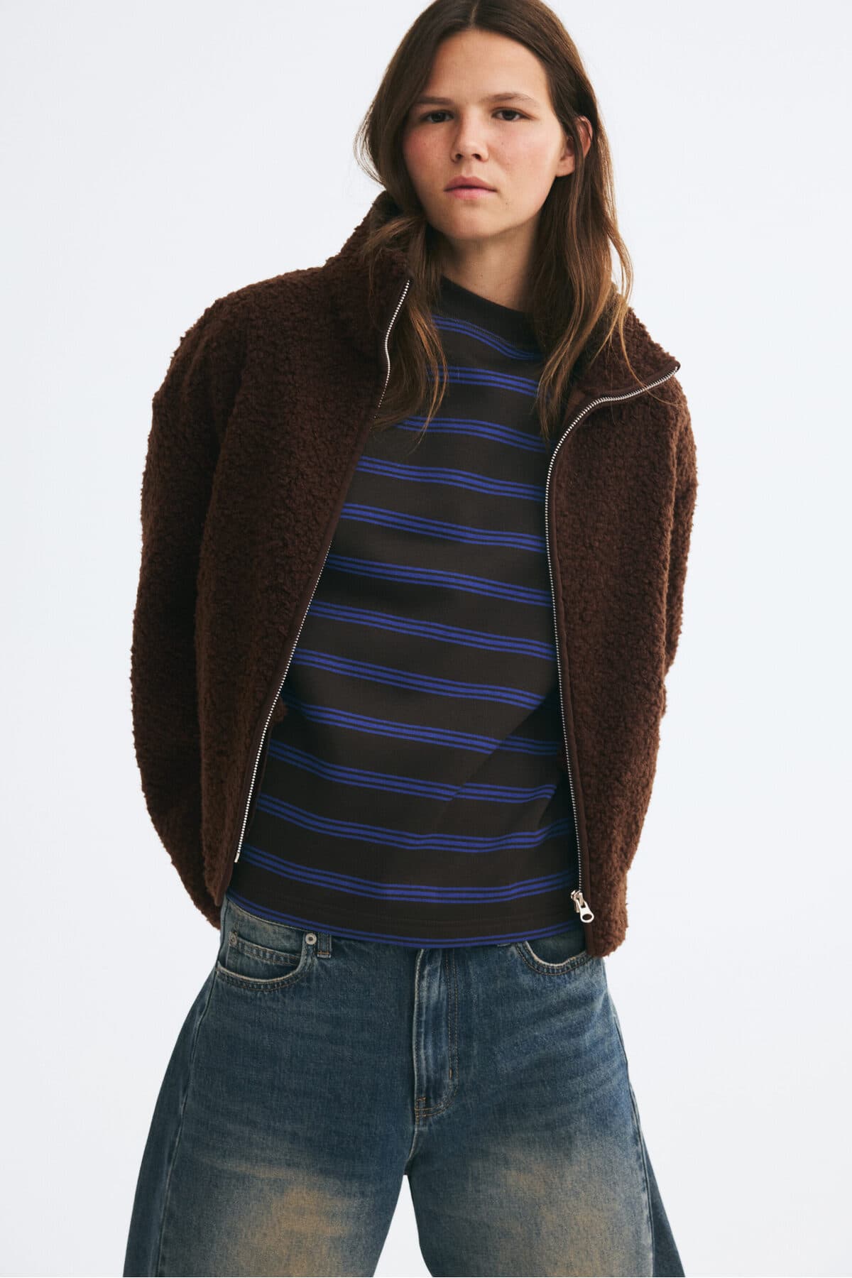 ژاکت زنانه H&M پلوش ژاکت زنانه H&M پلوش