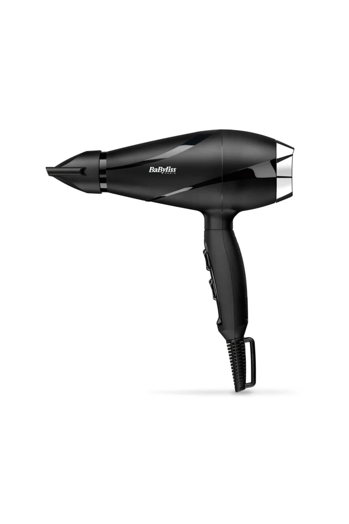 سشوار Babyliss Shine Pro با موتور AC ایتالیایی، سری متمرکزکننده و دیفیوزر مشکی مدل 6713DE سشوار Babyliss Shine Pro با موتور AC ایتالیایی، سری متمرکزکننده و دیفیوزر مشکی مدل 6713DE