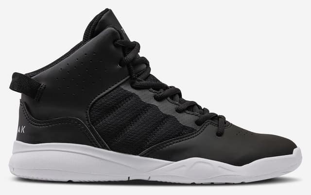 کفش بسکتبال کودک Decathlon Tarmak مشکی مدل Ss100 کفش بسکتبال کودک Decathlon Tarmak مشکی مدل Ss100