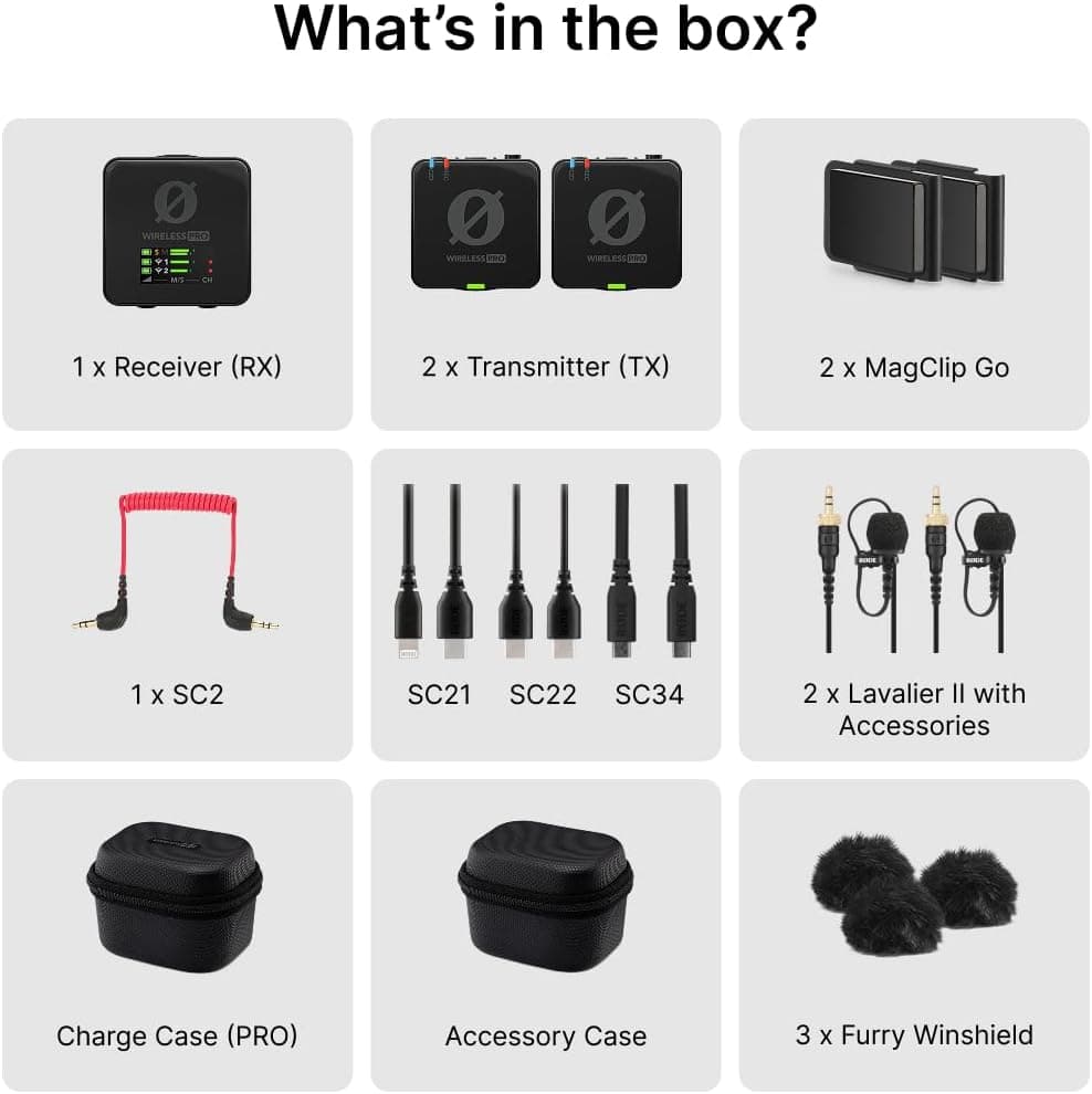 میکروفون بیسیم RØDE مدل Wireless PRO میکروفون بیسیم RØDE مدل Wireless PRO