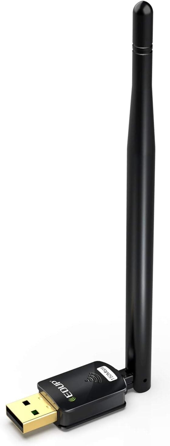 آداپتور USB وایفای کامپیوتر و لپتاپ EDUP با پشتیبانی از آنتن High Gain 6dBi سازگار با Windows 10/8/7/XP/Vista و MAC 10.6-10.11 آداپتور USB وایفای کامپیوتر و لپتاپ EDUP با پشتیبانی از آنتن High Gain 6dBi سازگار با Windows 10/8/7/XP/Vista و MAC 10.6-10.11