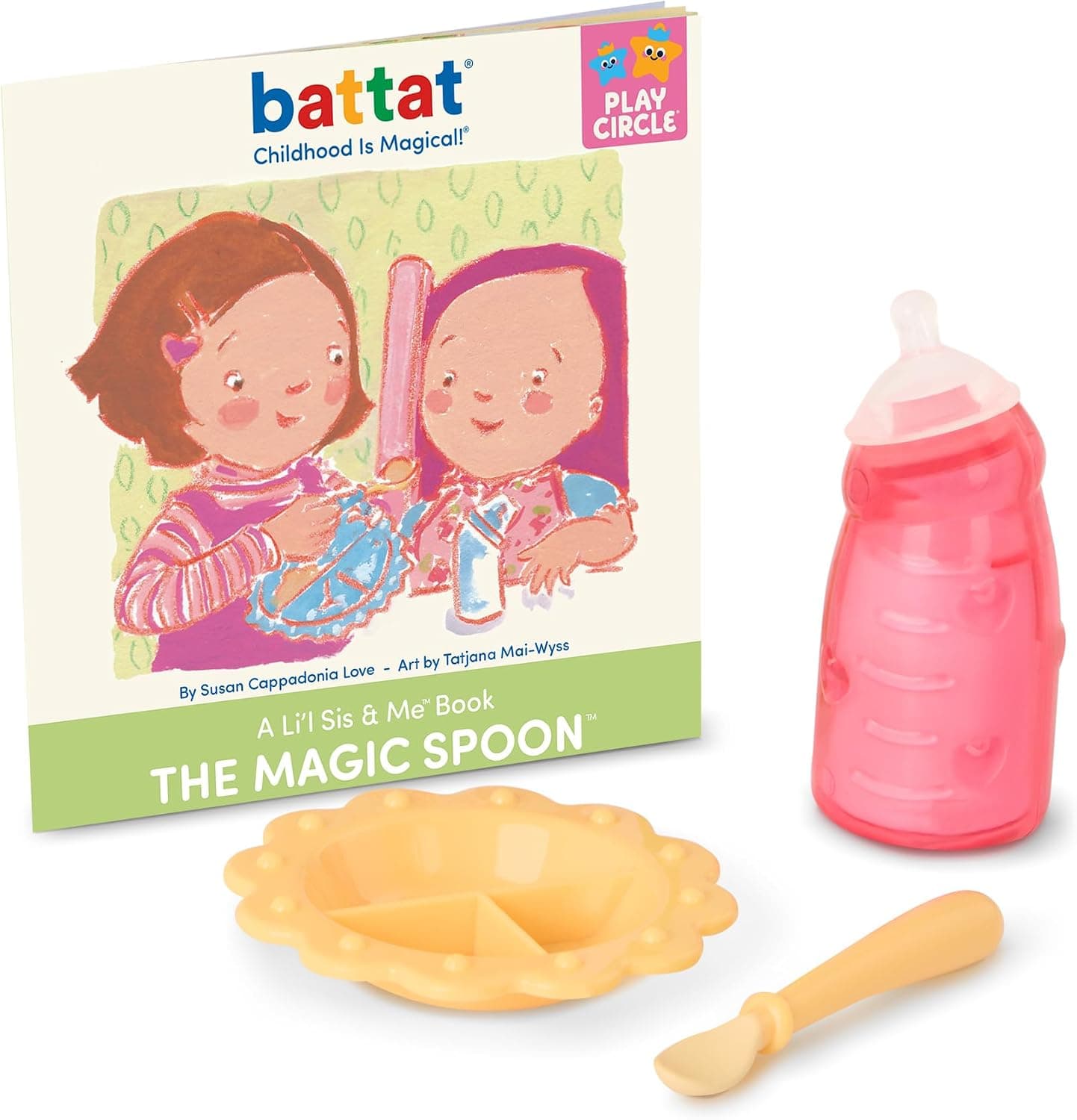 اسباببازی غذادادن نوزاد Battat مدل Baby Sweetheart - Feeding Time اسباببازی غذادادن نوزاد Battat مدل Baby Sweetheart - Feeding Time