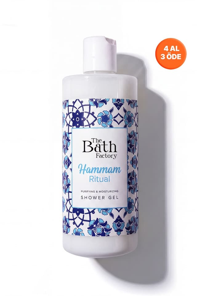 ژل دوش مرطوبکننده و مغذی THE BATH FACTORY Hammam Ritual 400 ml ژل دوش مرطوبکننده و مغذی THE BATH FACTORY Hammam Ritual 400 ml