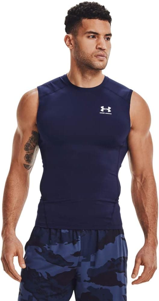 تیشرت بدون آستین مردانه Under Armour کامپرشن Armour HeatGear تیشرت بدون آستین مردانه Under Armour کامپرشن Armour HeatGear