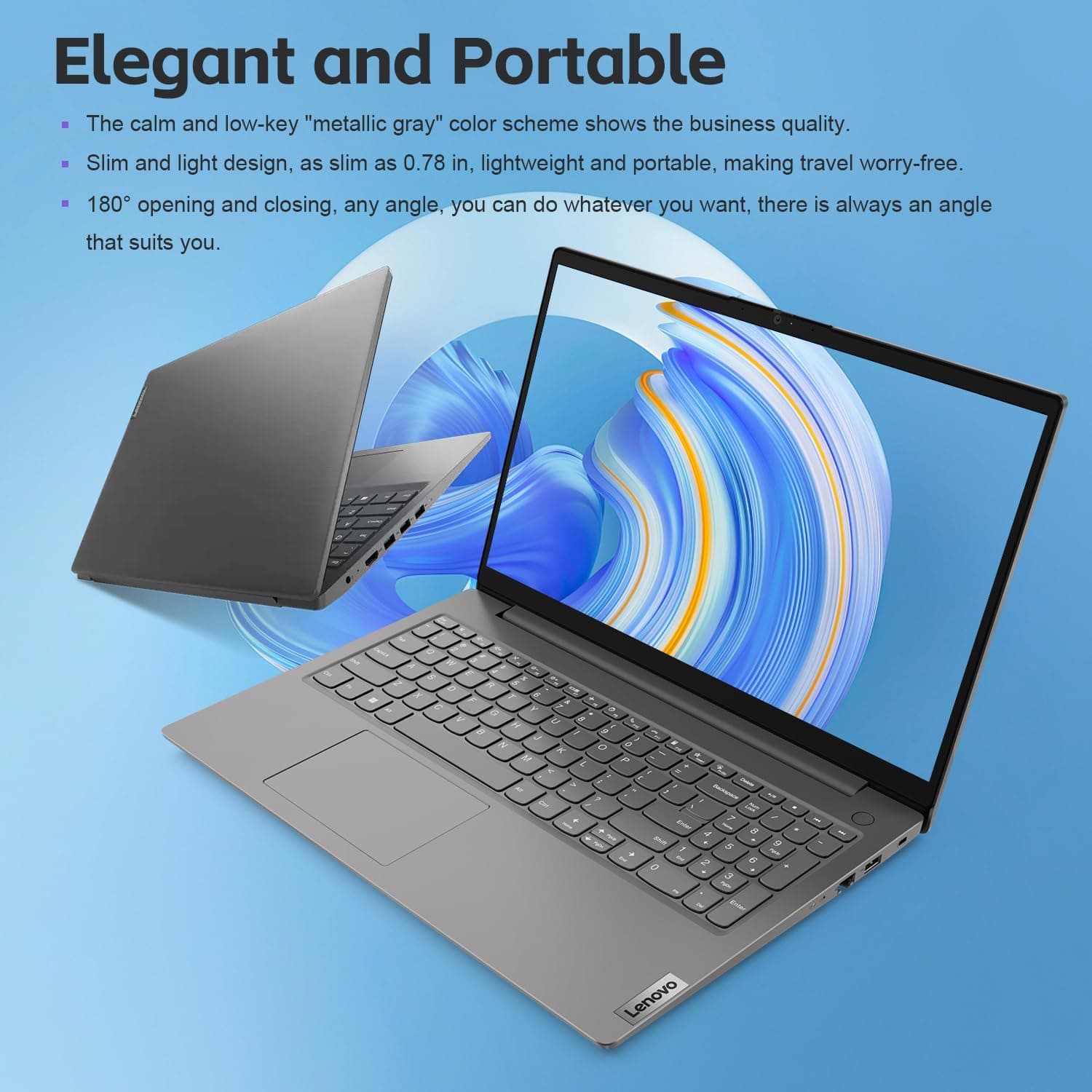 لپتاپ Lenovo پردازنده Intel Core i7-1255U رم 16GB حافظه 512GB مدل V15 لپتاپ Lenovo پردازنده Intel Core i7-1255U رم 16GB حافظه 512GB مدل V15