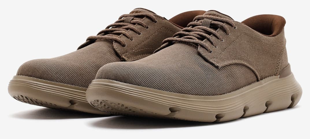 کفش مردانه Skechers بژ روزمره مدل GARZA 205352 DKTP کفش مردانه Skechers بژ روزمره مدل GARZA 205352 DKTP
