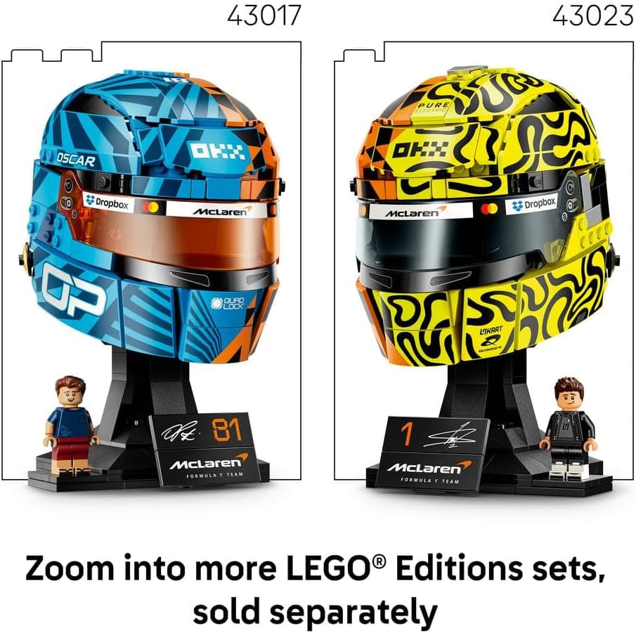 لگو Editions کلاه ایمنی ساختنی تیم McLaren Mastercard F1 Lando Norris مدل 43023 لگو Editions کلاه ایمنی ساختنی تیم McLaren Mastercard F1 Lando Norris مدل 43023