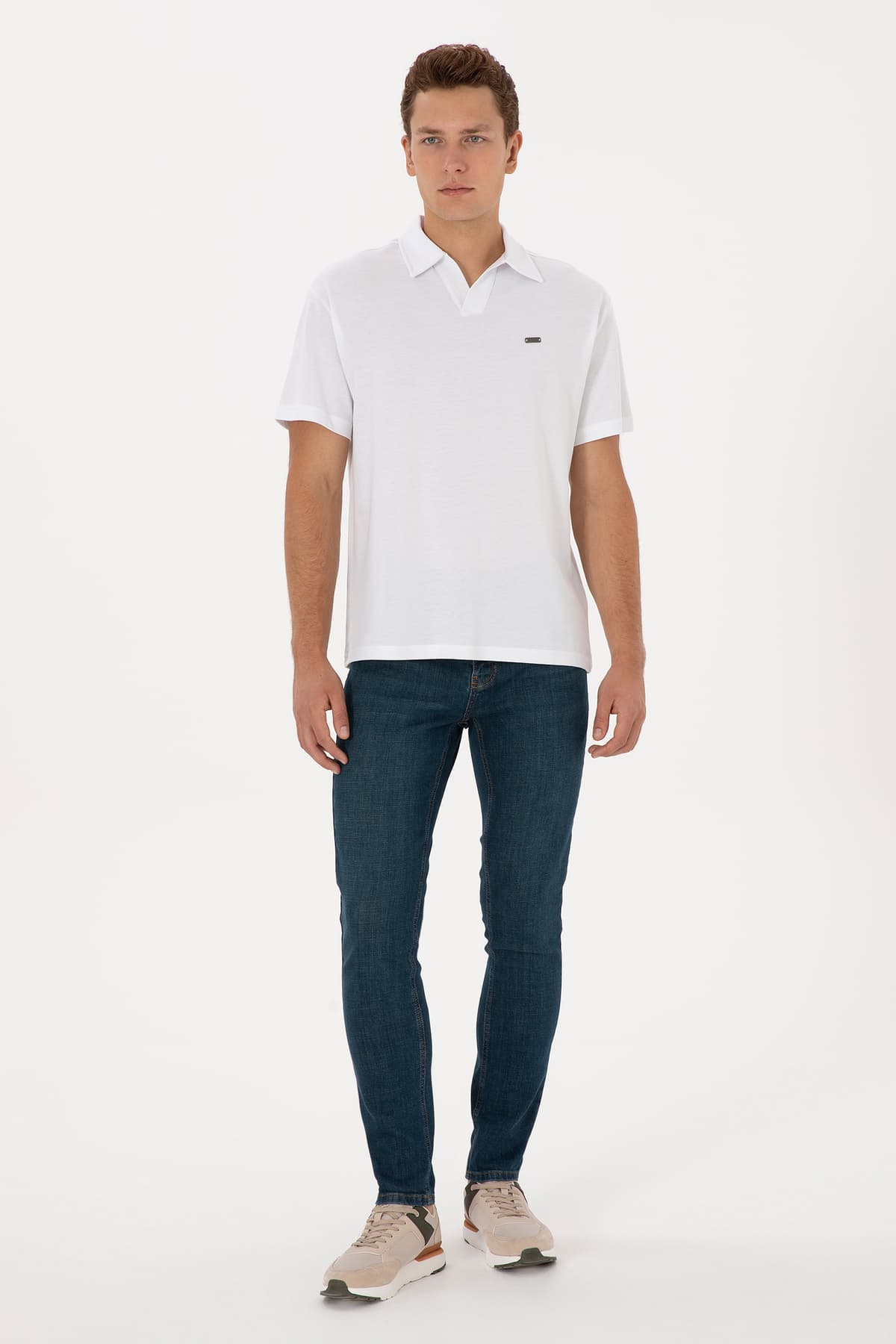 تیشرت مردانه U.S. Polo Assn. کامفورت فیت یقه گرد سفید مدل 50324787-VR013 تیشرت مردانه U.S. Polo Assn. کامفورت فیت یقه گرد سفید مدل 50324787-VR013