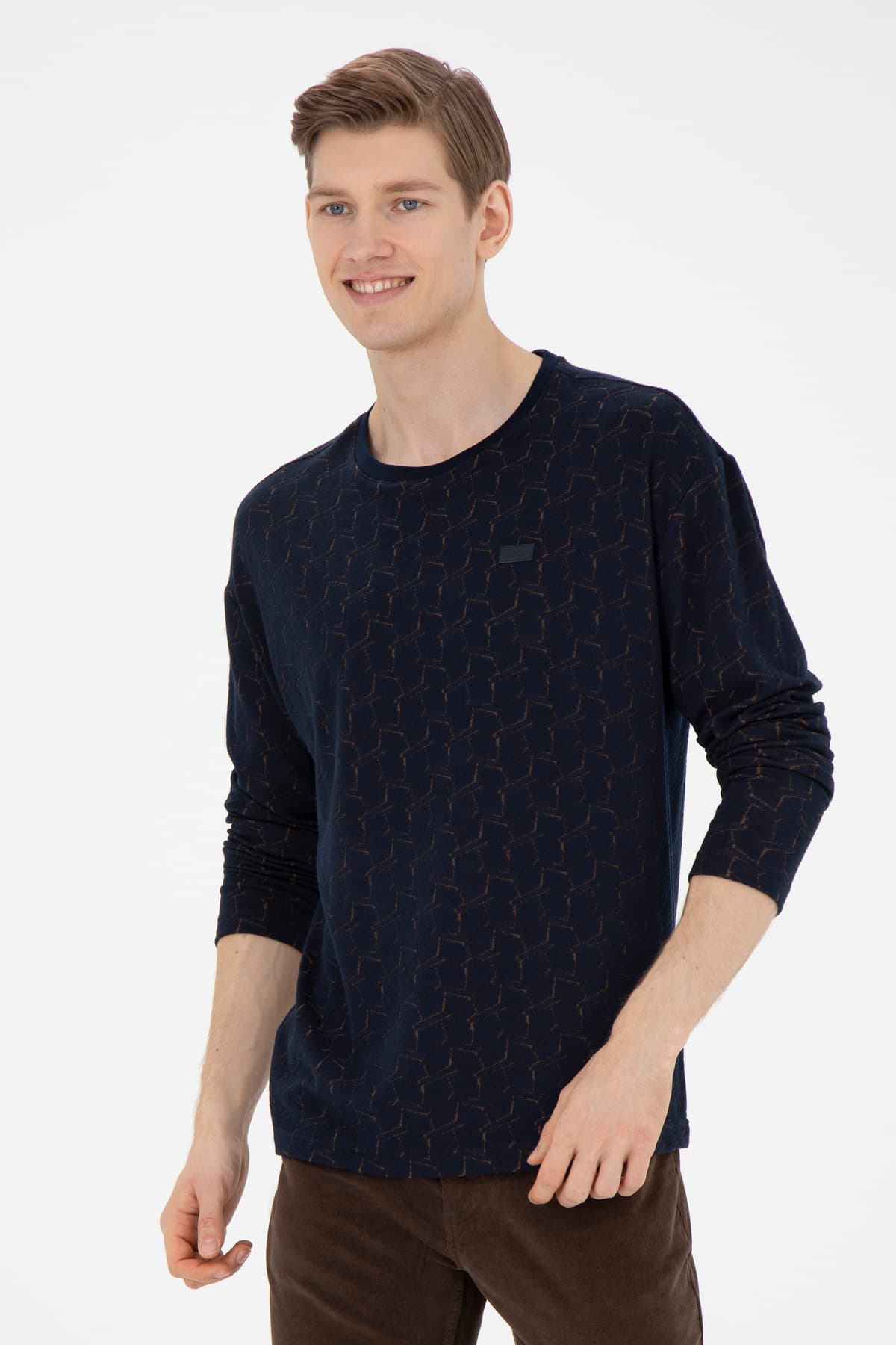سویشرت مردانه U.S. Polo Assn. سرمهای مدل 50270844-VR033 سویشرت مردانه U.S. Polo Assn. سرمهای مدل 50270844-VR033