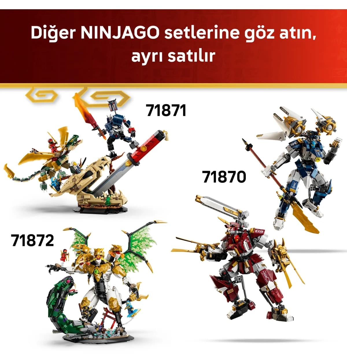 لگو 71867 NINJAGO خودرو X-1 Ninja Turbo ۱۵ سالگی لگو 71867 NINJAGO خودرو X-1 Ninja Turbo ۱۵ سالگی