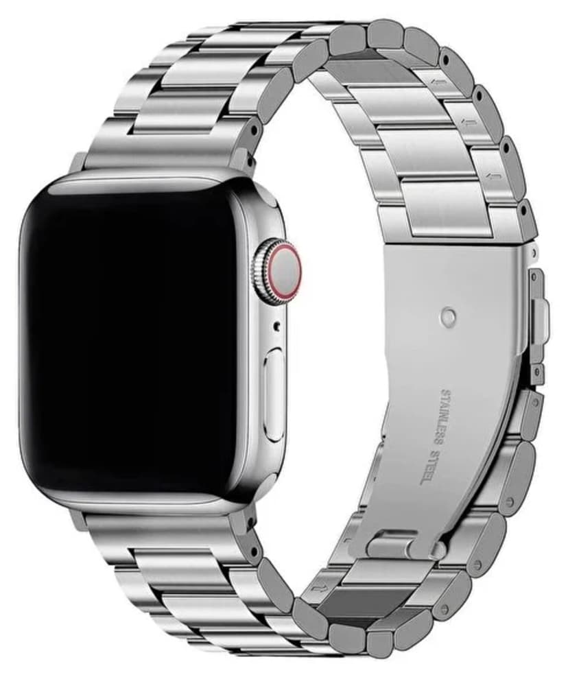 بند استیل ضد زنگ Fibaks سازگار Apple Watch 12-11-10 46mm 49/45/44 MM 9/8/7/6/5/4/3/SE/Ultra/HK/Pro بند استیل ضد زنگ Fibaks سازگار Apple Watch 12-11-10 46mm 49/45/44 MM 9/8/7/6/5/4/3/SE/Ultra/HK/Pro