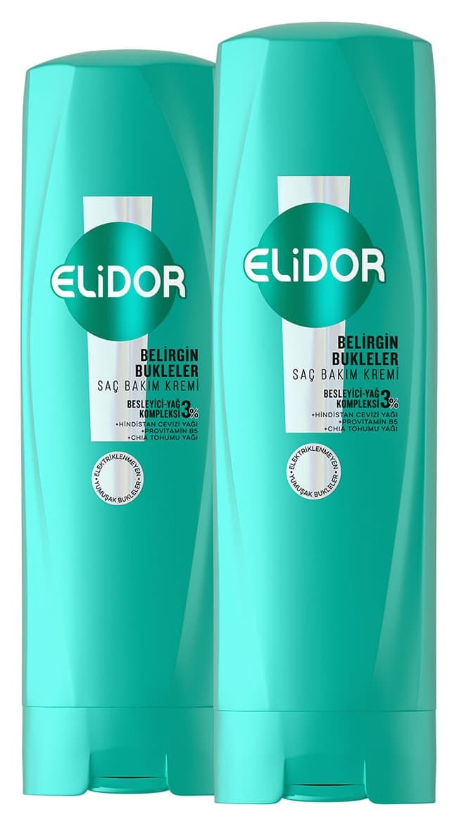 کرم مراقبت مو Elidor برای فرهای مشخص 350 ml x2 کرم مراقبت مو Elidor برای فرهای مشخص 350 ml x2