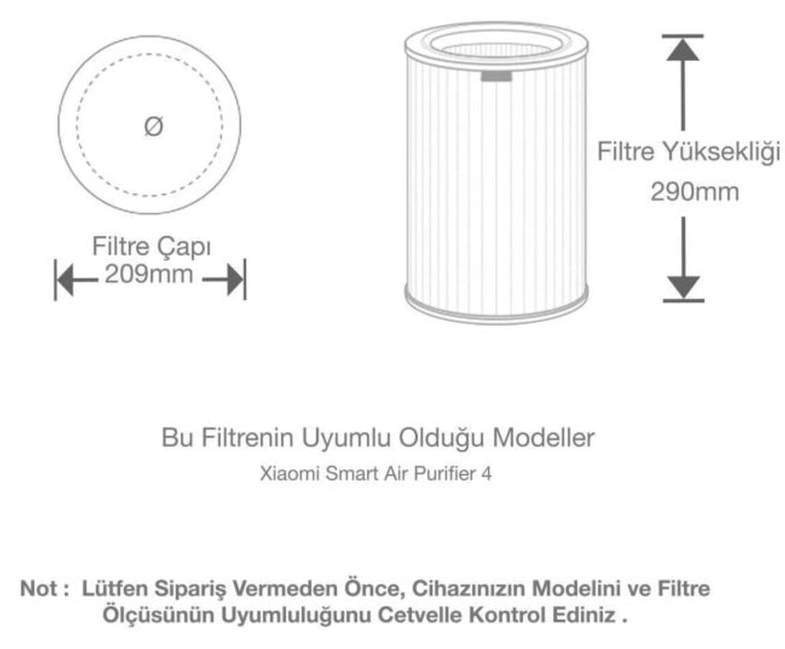 دستگاه تصفیه هوا Xiaomi فیلتر HEPA مدل Mi Smart Air Purifier 4 دستگاه تصفیه هوا Xiaomi فیلتر HEPA مدل Mi Smart Air Purifier 4