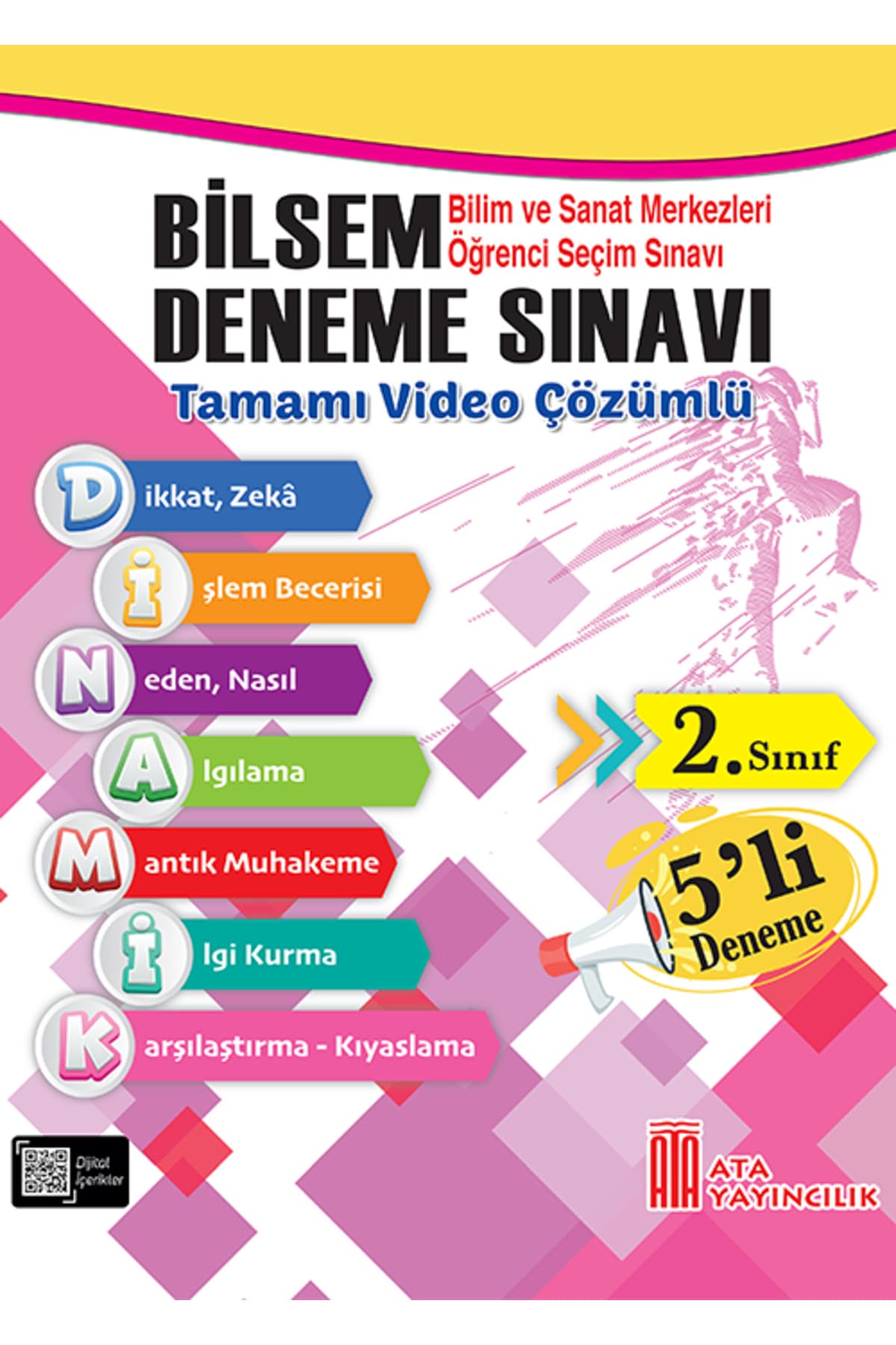 کتاب آزمون Ata Yayıncılık Bilsem کلاس 2 مجموعه 5 آزمون آزمایشی کتاب آزمون Ata Yayıncılık Bilsem کلاس 2 مجموعه 5 آزمون آزمایشی