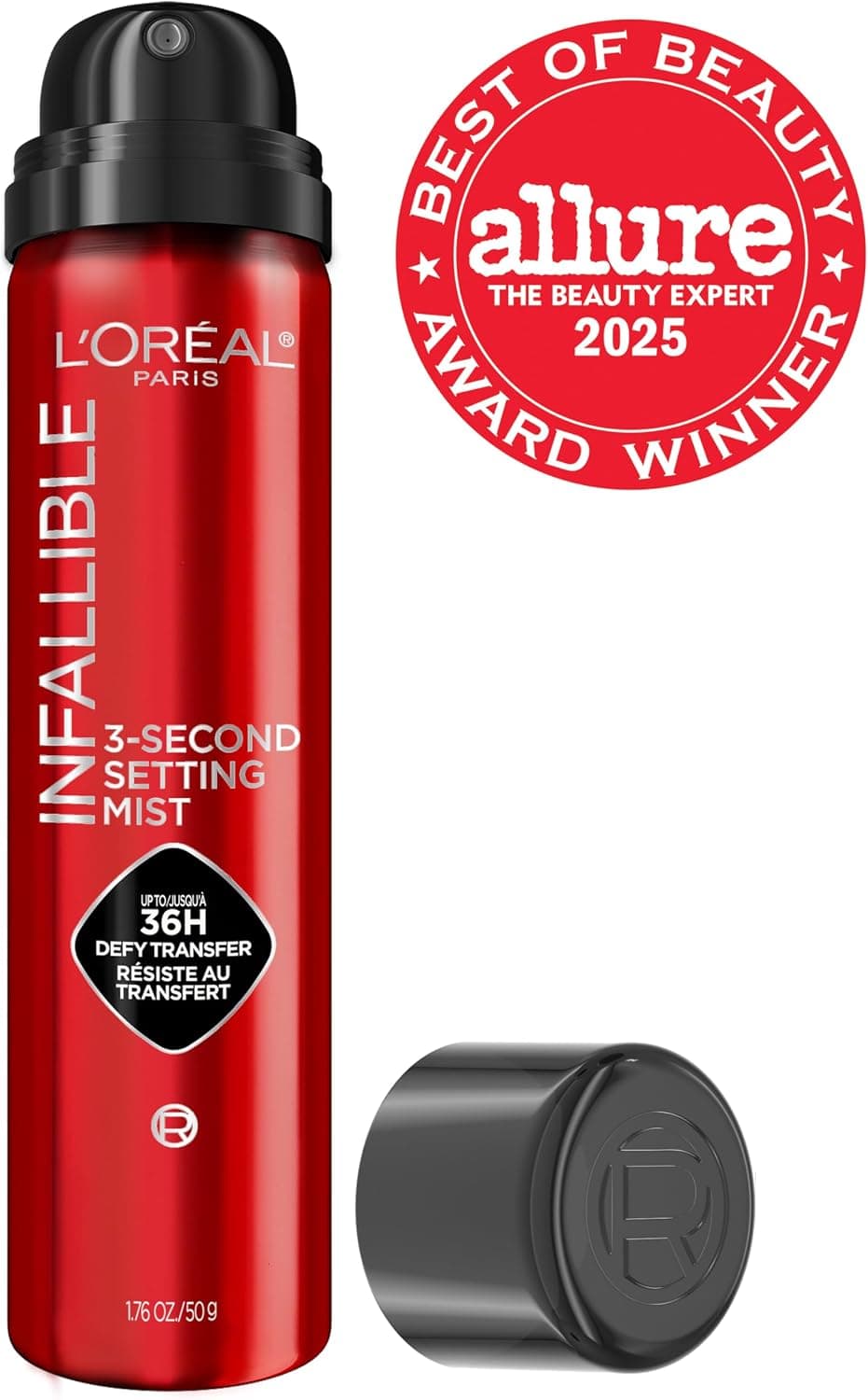 اسپری تثبیت کننده آرایش L'Oreal Paris مدل Infallible 3-Second شفاف 1.76 oz اسپری تثبیت کننده آرایش L'Oreal Paris مدل Infallible 3-Second شفاف 1.76 oz